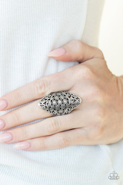 Paparazzi FRILL Ride - Silver Ring