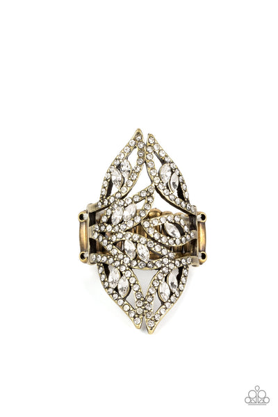 Paparazzi Fiery Foliage - Brass Ring