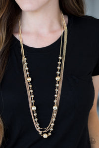 Paparazzi High Standards - Gold Necklace