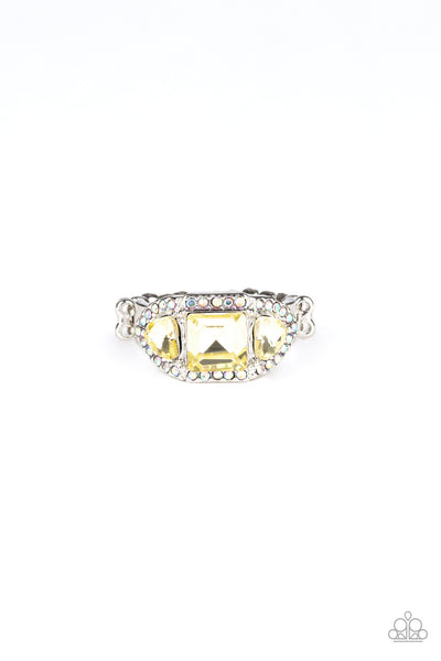 Paparazzi Royal Riches - Yellow Ring