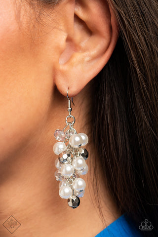 Paparazzi Pursuing Perfection - White Pearl Earrings