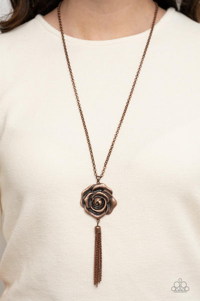 Paparazzi Rosy Redux Copper Necklace