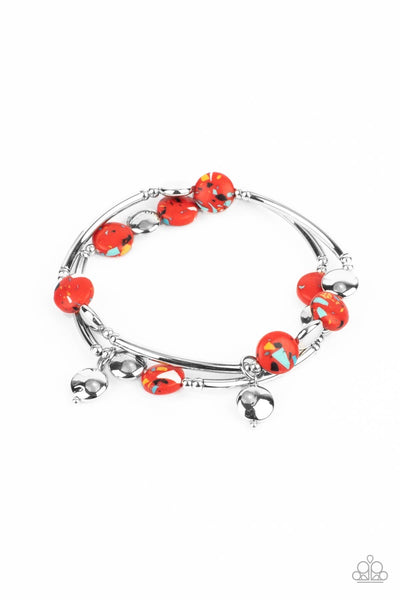 Terrazzo Territory - Red Bracelet