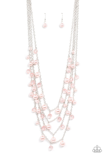 Paparazzi Vintage Virtuoso - Pink Necklace