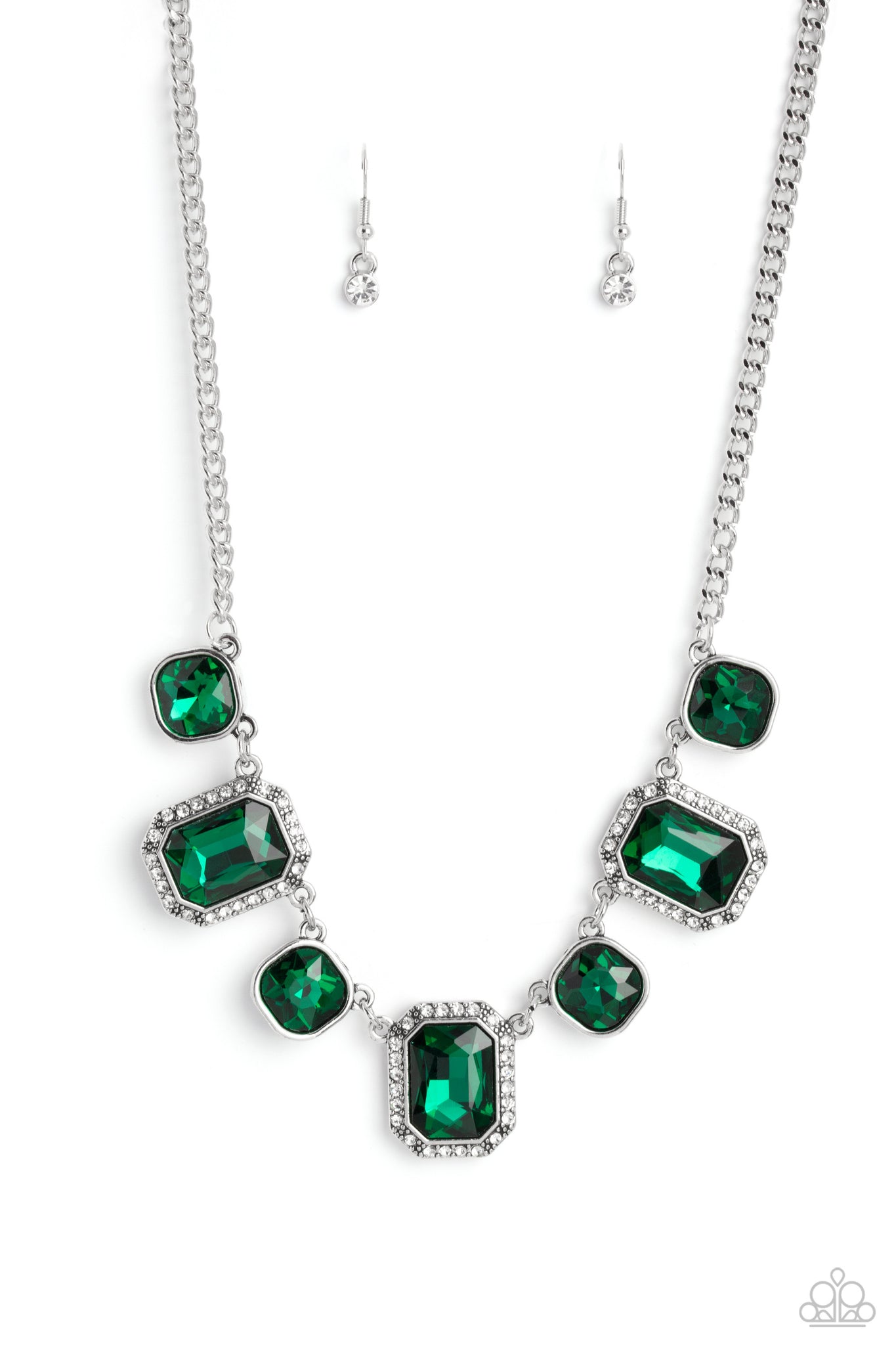 Paparazzi Royal Rumble - Green Necklace