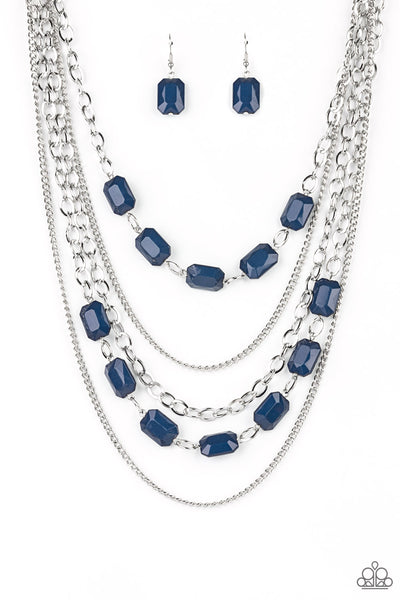 Paparazzi Standout Strands - Blue Necklace