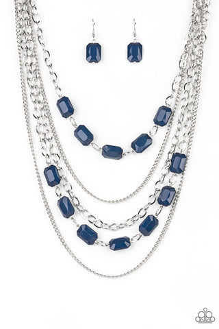 Paparazzi Standout Strands - Blue Necklace