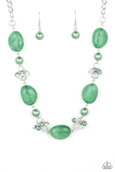 Paparazzi The Top TENACIOUS - Green Necklace