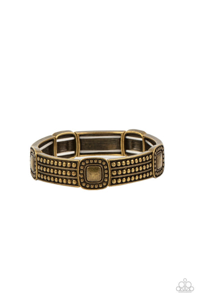 Paparazzi Rustic Redux - Brass Bracelet