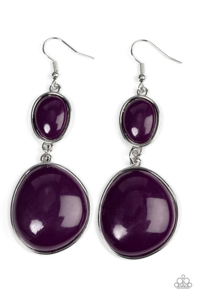 Paparazzi Soulful Samba - Purple Earrings