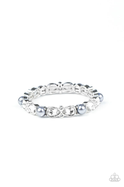 Paparazzi Frosted Finery - Silver Bracelet