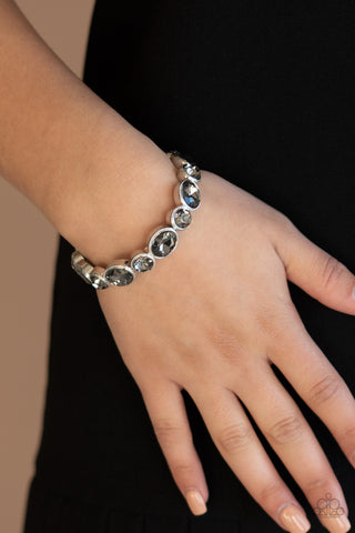 Paparazzi Still GLOWING Strong - Silver Bracelet