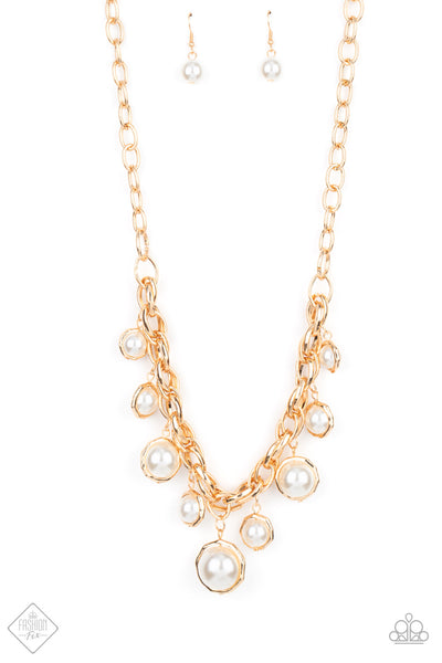 Paparazzi Revolving Refinement - Gold Necklace FF 8/21