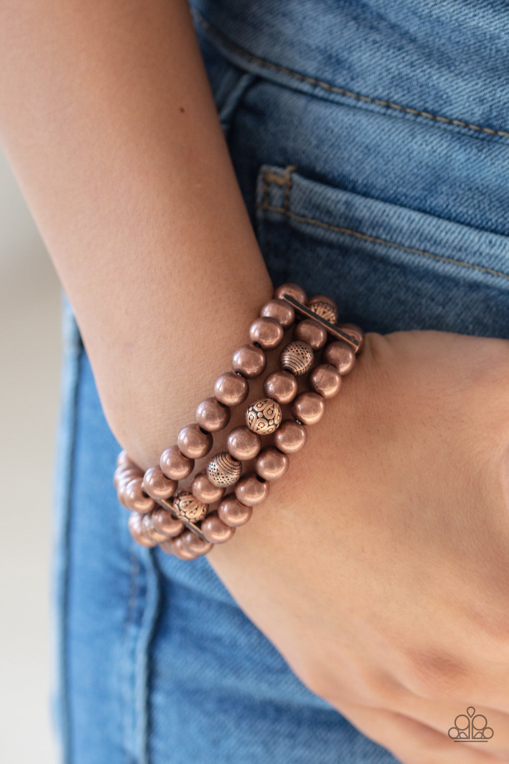 Paparazzi Trail Treasure - Copper Bracelet