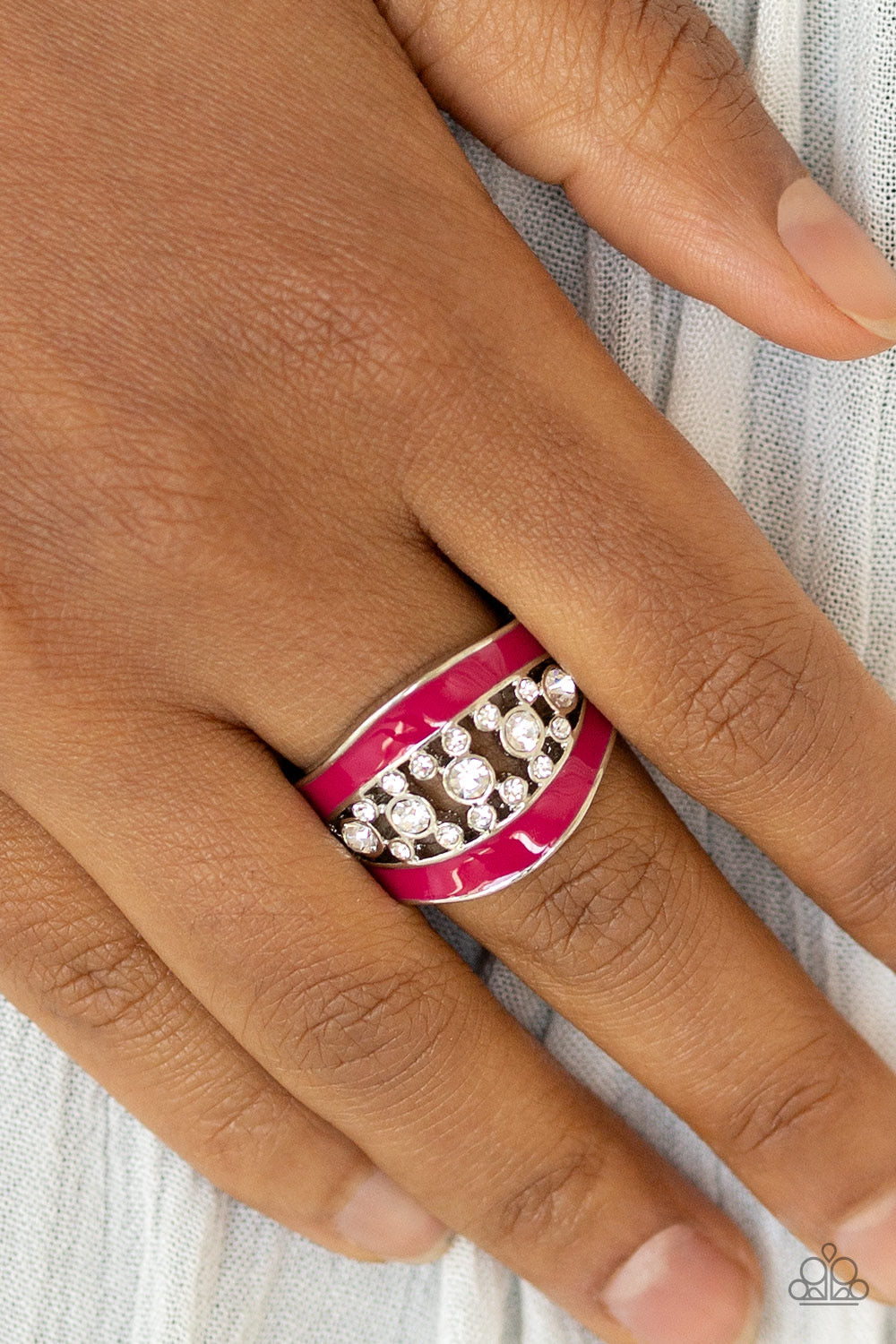 Paparazzi Trending Treasure Pink Ring