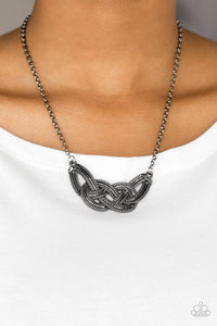 Paparazzi Nautically Naples - Black  Necklace