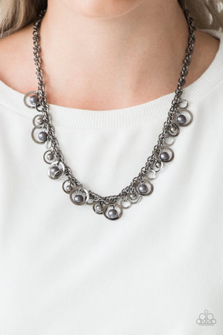 Paparazzi Shipwreck Style - Black Necklace