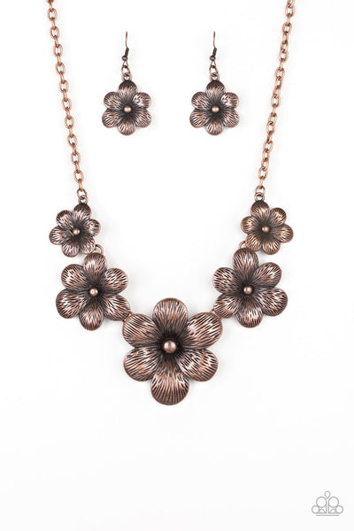 Paparazzi Secret Garden - Copper Necklace