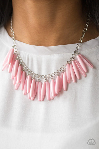 Paparazzi Full Of Flavor - Pink Necklace