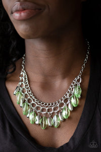 Paparazzi Spring Daydream - Green Necklace