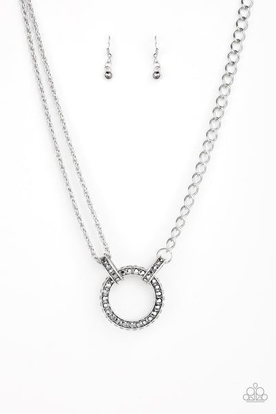 Paparazzi Razzle Dazzle - Silver Necklace