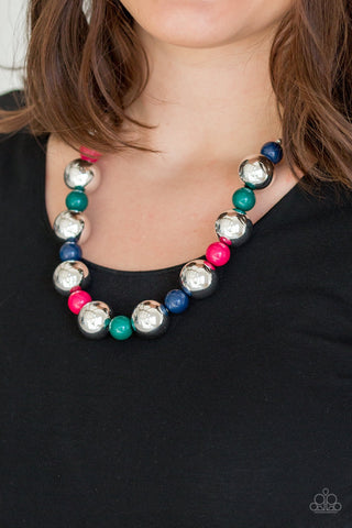 Top Pop - Multi colored necklace